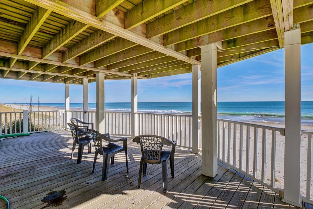Willa 4194 Island Drive - Oceanfront, Community Pool North Topsail Beach Zewnętrze zdjęcie