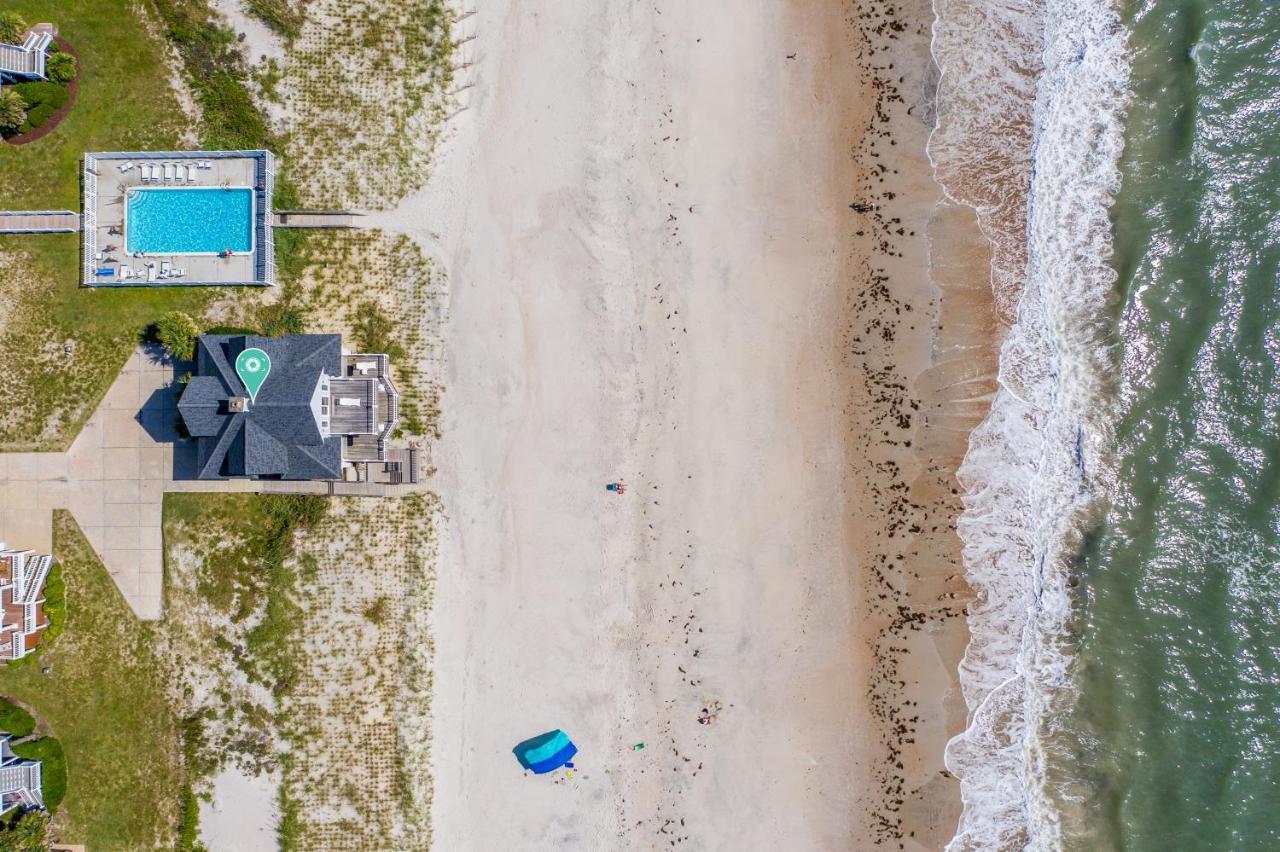 Willa 4194 Island Drive - Oceanfront, Community Pool North Topsail Beach Zewnętrze zdjęcie