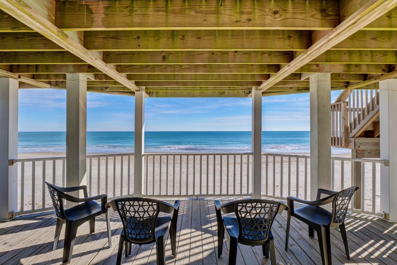Willa 4194 Island Drive - Oceanfront, Community Pool North Topsail Beach Zewnętrze zdjęcie