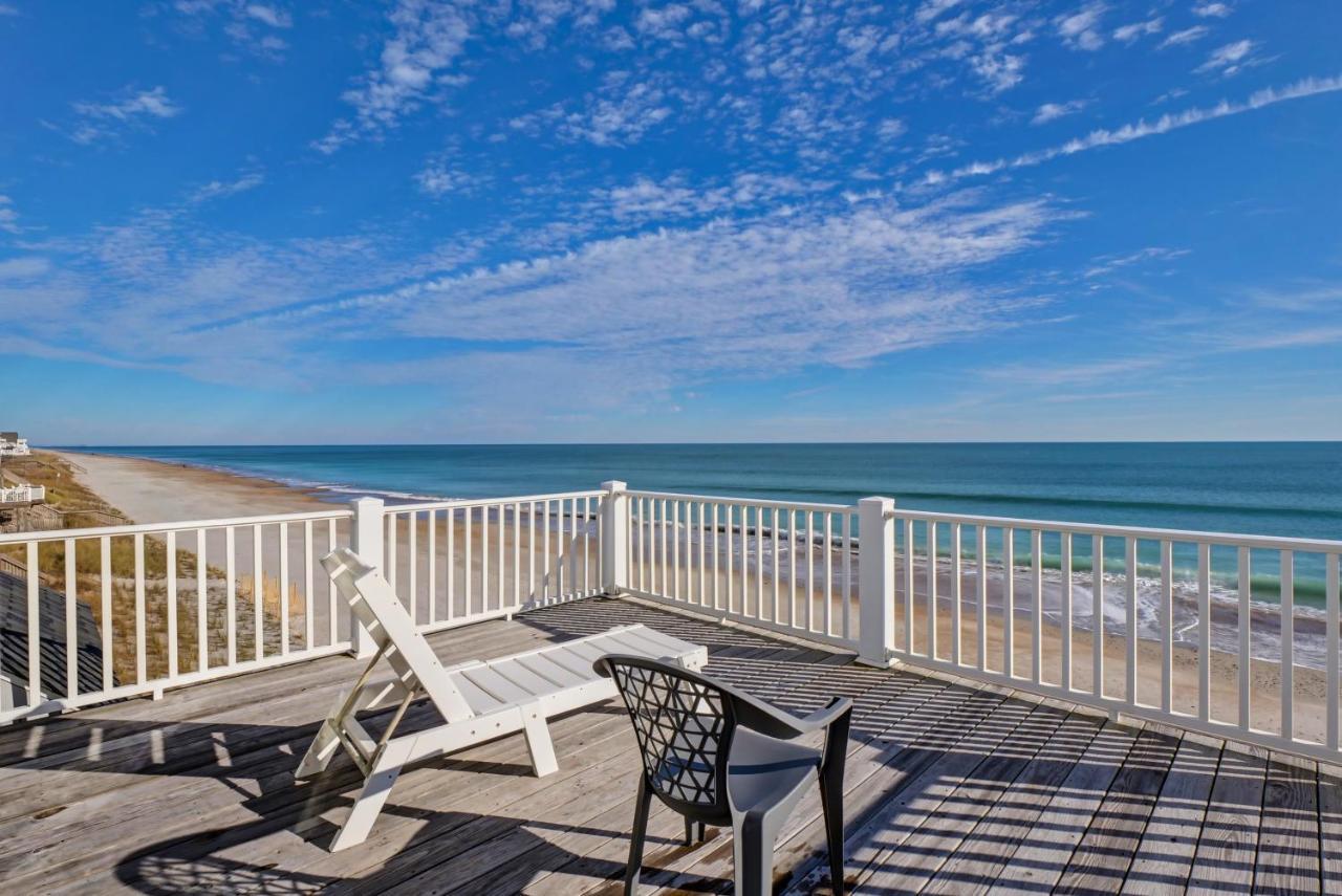 Willa 4194 Island Drive - Oceanfront, Community Pool North Topsail Beach Zewnętrze zdjęcie