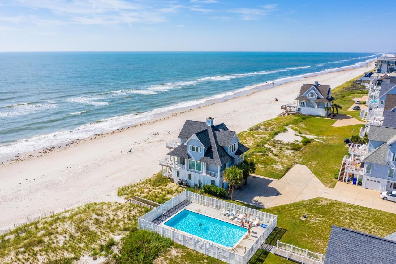 Willa 4194 Island Drive - Oceanfront, Community Pool North Topsail Beach Zewnętrze zdjęcie