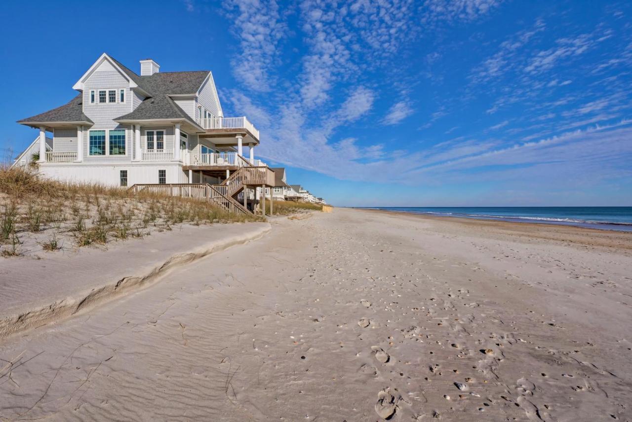 Willa 4194 Island Drive - Oceanfront, Community Pool North Topsail Beach Zewnętrze zdjęcie