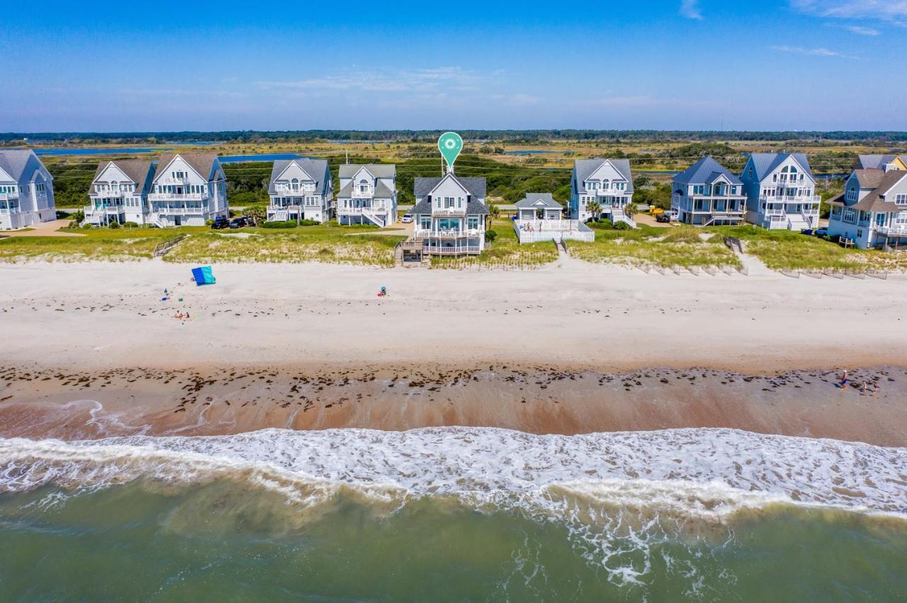 Willa 4194 Island Drive - Oceanfront, Community Pool North Topsail Beach Zewnętrze zdjęcie