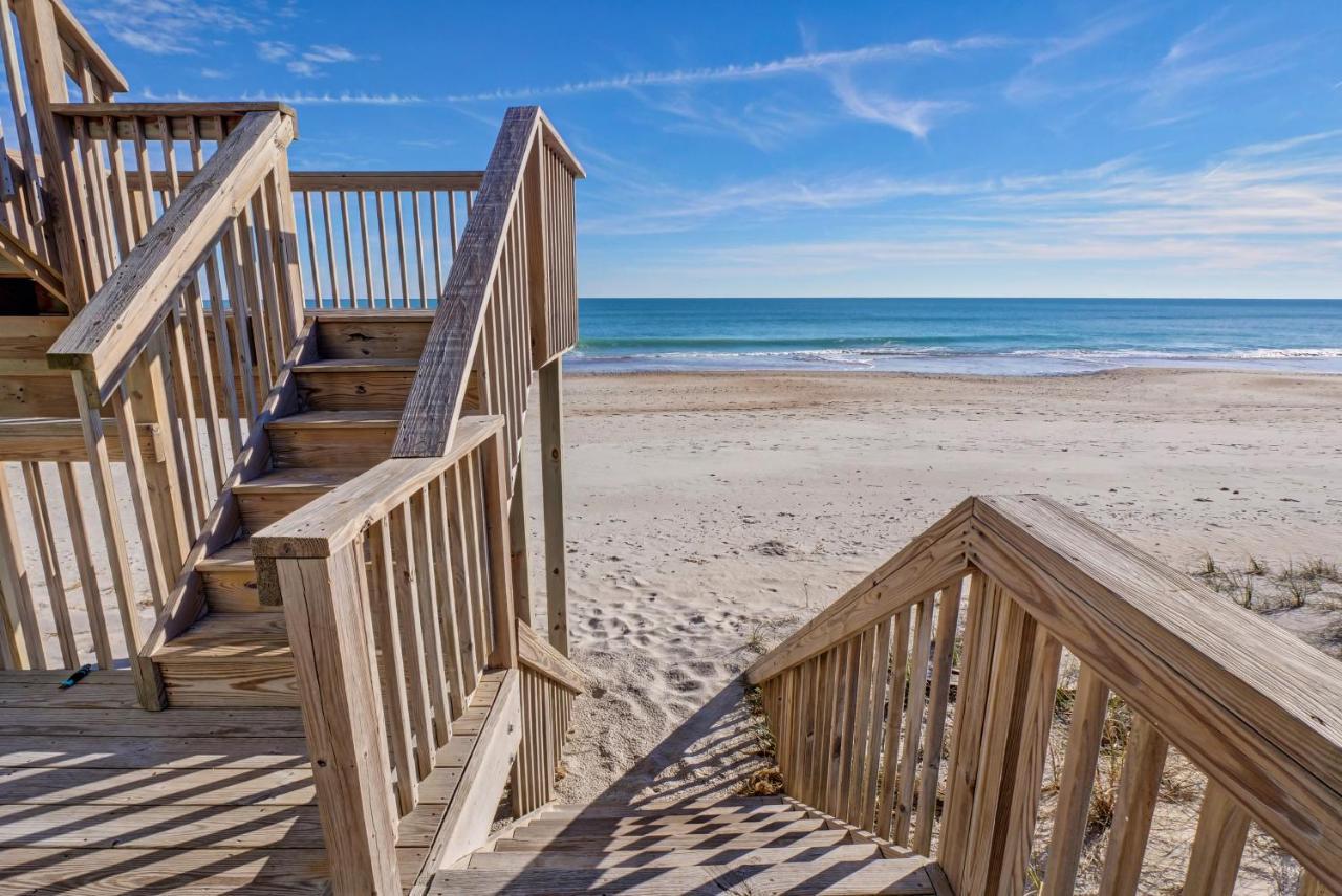 Willa 4194 Island Drive - Oceanfront, Community Pool North Topsail Beach Zewnętrze zdjęcie